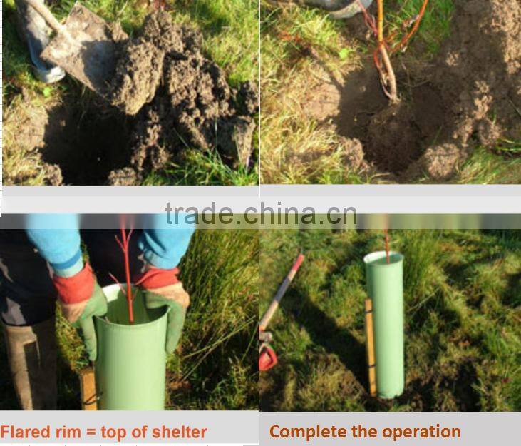 Plastic Tree Guards/Outdoor Tree Protectors/Plant Tree Shelters