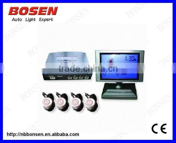 VFD1-4 display car rear parking sensor CE certificate