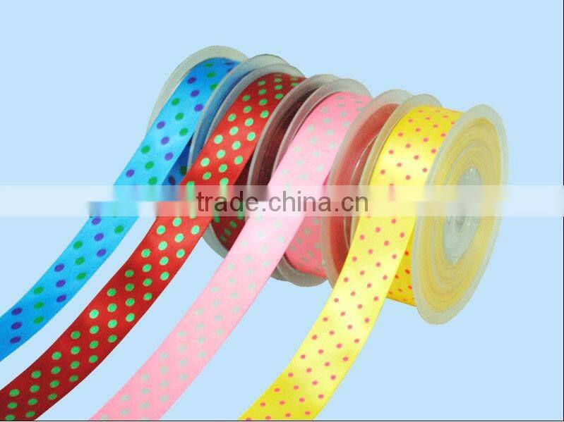 silver glitter metallic ployester gift ribbon