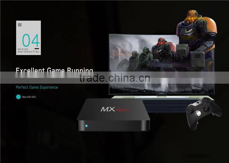 MX Plus II RK3229 TV Box Quad Core Android 4.4 Kitkat Bluetooth 4.0 1G/8G 4K H.265/H.264 Kodi Pre-installed Smart Media Player