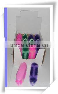 New developed bling horse face brush with yellow gradient pattern/rhinestone