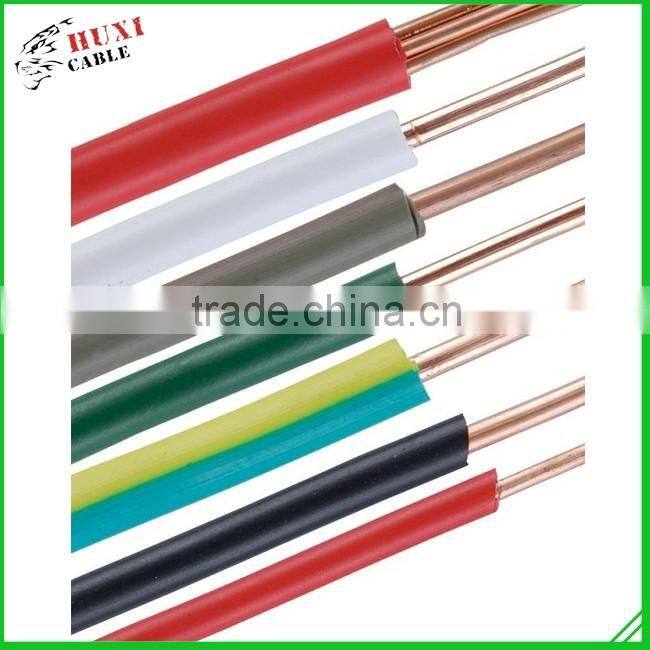 China Wholesale 16mm Single Core Electric Wire Cable Prices , 2.5mm Electric Cable Three Phase