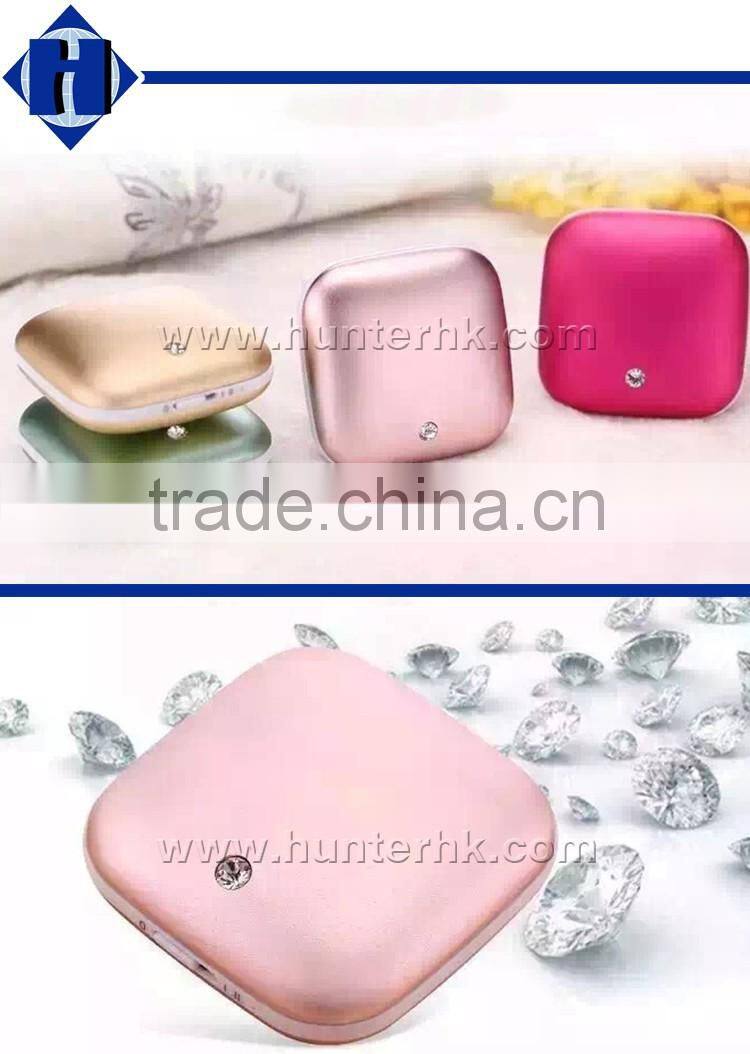 Best Sale Aluminium Squared Shaped Portable Power Bank