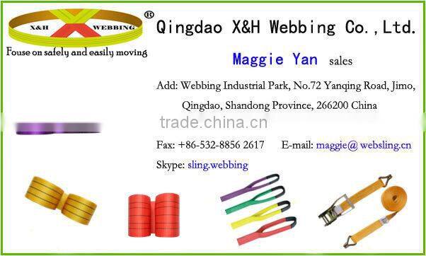 50mm 5400kg lashing webbing