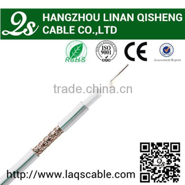 Factory outlet rg6u triple coaxial cabl outdoor used MOQ 20KM fast delivery rg59 coaxial cable in china