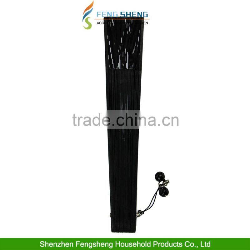 Cat Hand Fan Chinese Japanese Folding Bamboo Flower Wooden handfan