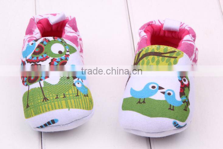 0-1 year old Cartoon head baby shoes do not fall shoes baby shoes baby Toddler shoes