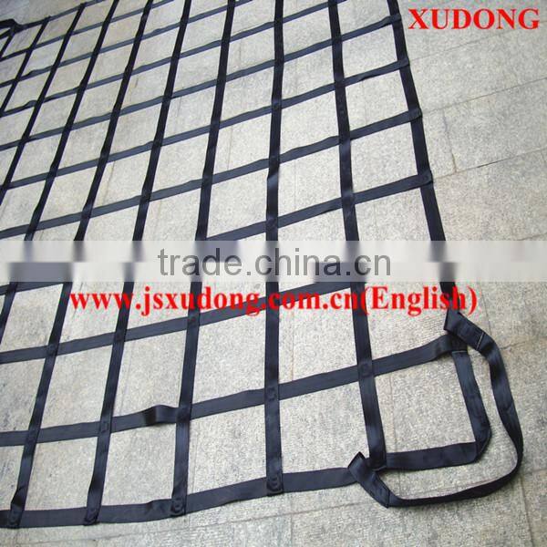 Nylon flat belt cargo net