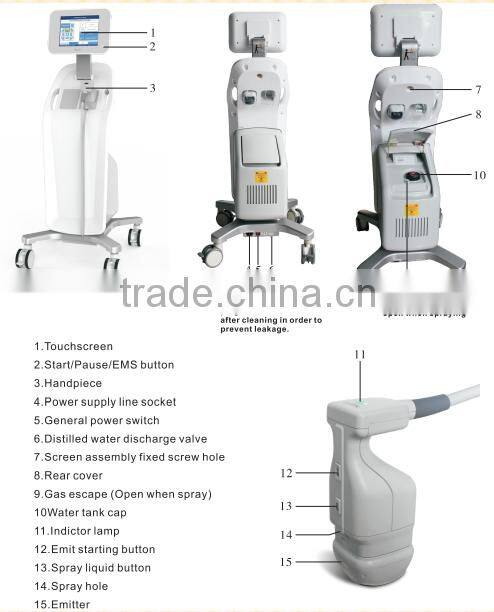 FU13-2S professional technology machine prices body weight loss slimming liposonix hifu