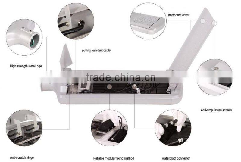 SOLAR LED STREET LIGHT,MODULAR 90W LED STREET LIGHT BY OSRAM LED with CE certificate