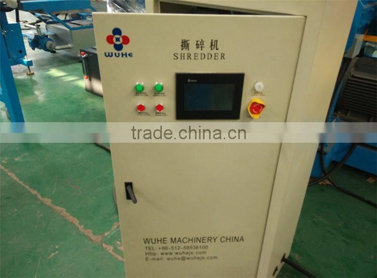 plastic shredder two shaft machine crusher