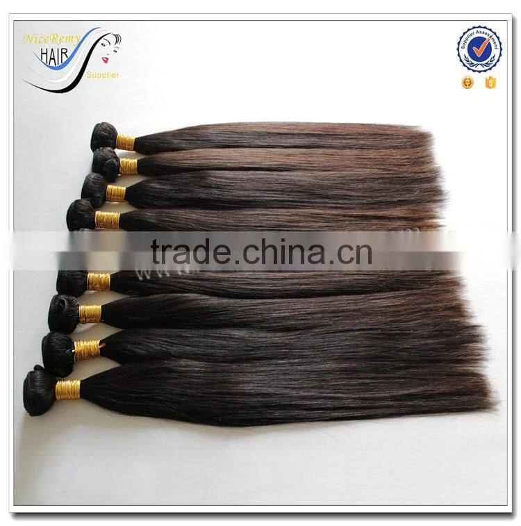 Top Quality Fast Delivery Wholesale Brazilian Bundle Hair Natural Black Color 100% Virgin Human Hair Weave