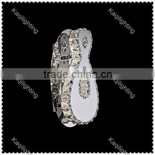 Modern personality Led Wall Lamp K9 Crystal modern home lighting For Hotel