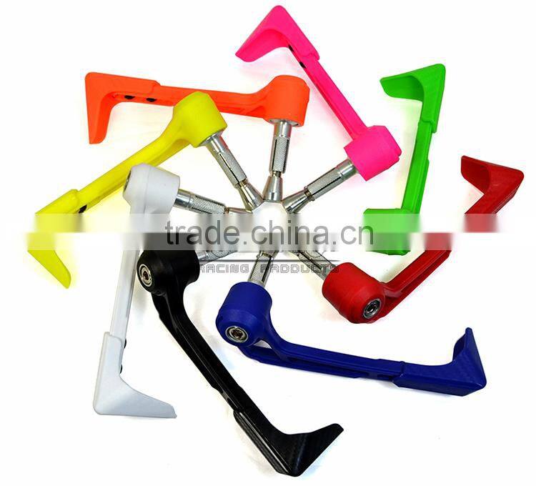 BJ-LG-004 Manufacture Red Bent Style Plastic Motorcycle lever guard protector