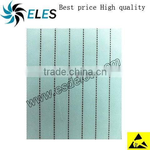 ESD Grid Fabric with carbon conductive fiber