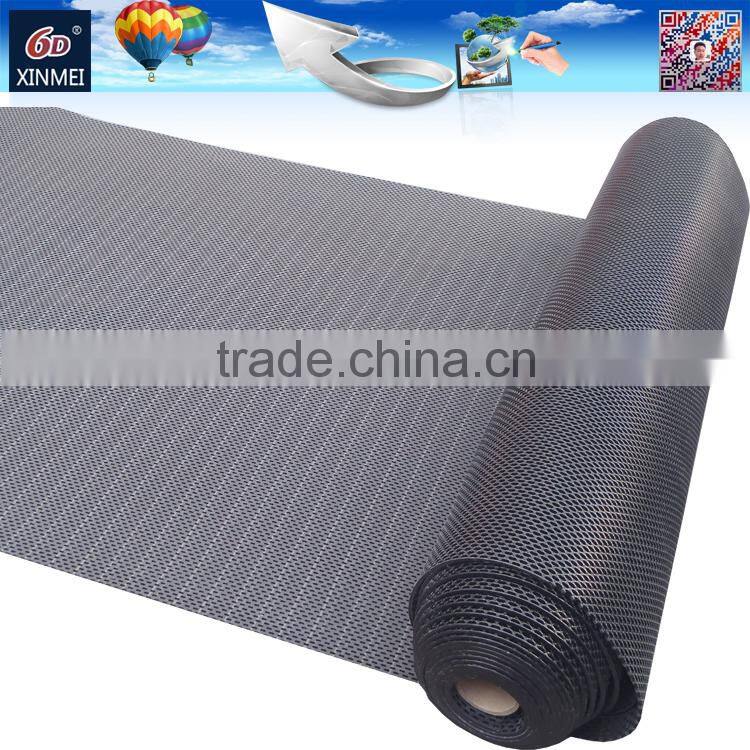 2015 high quality black pvc floor mat