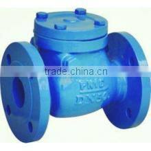 Cast Iron Swing Single Disc Rubber Soft Seal Flange Check Valve H44X