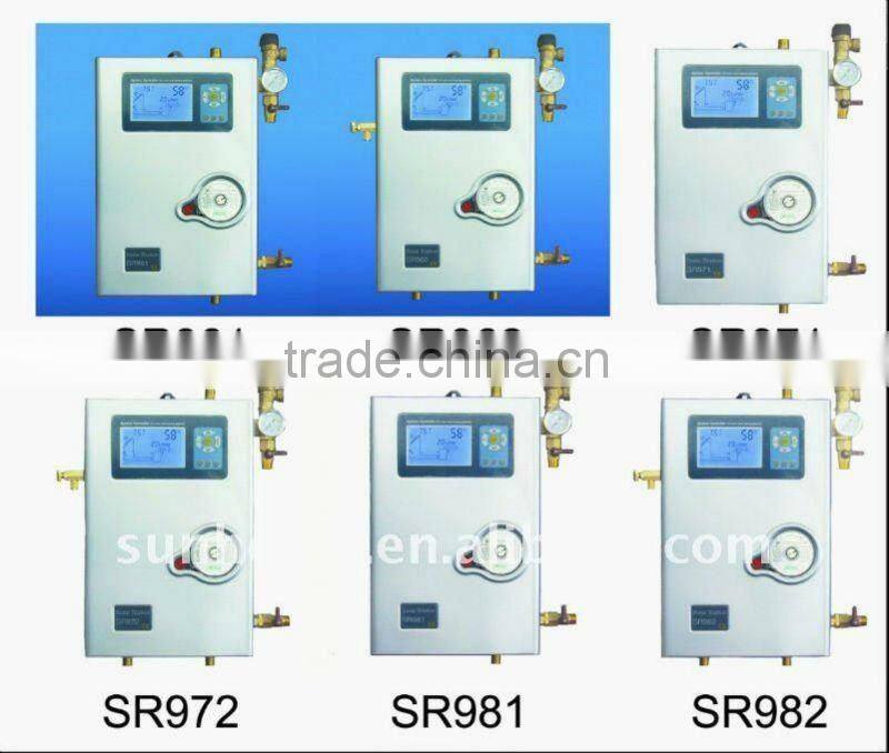 SR868C8 solar controller ,SP106 work station solar system controller, solar water heater controller(manufacture and factory )