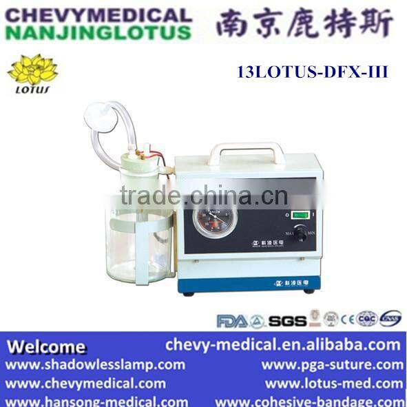 13LOTUS-DFX-III Electric Suction Machine