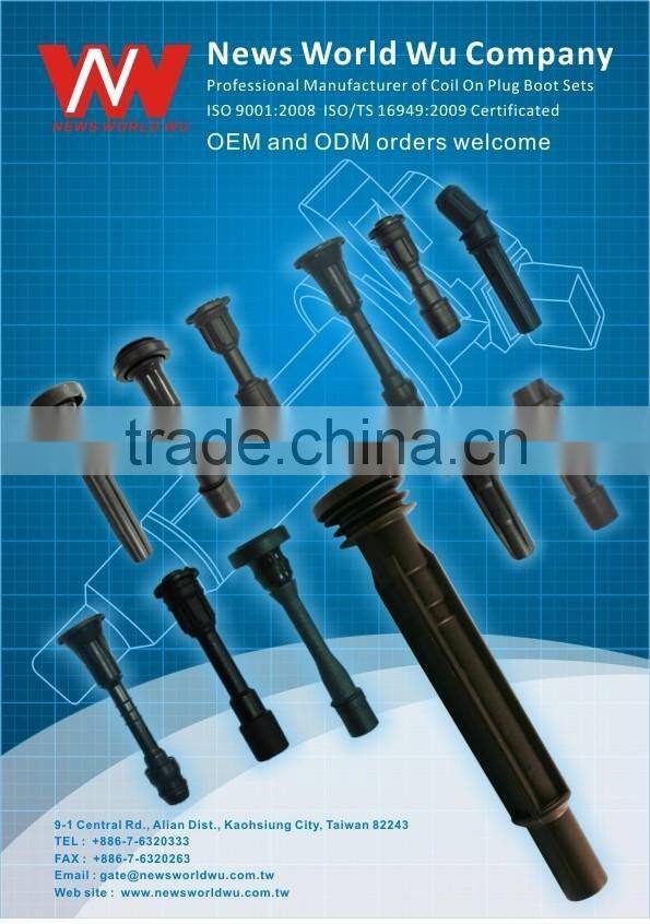 K2+C73C+II2 Ignition Auto Parts for Ignition Rubber Boots of Ignition Coil