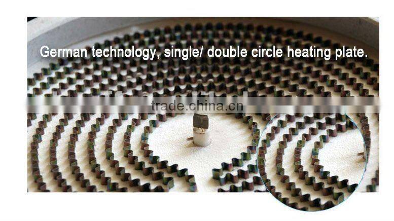 No electromagnetic radiation 2000W gel stove heating radiator ceramic cookware