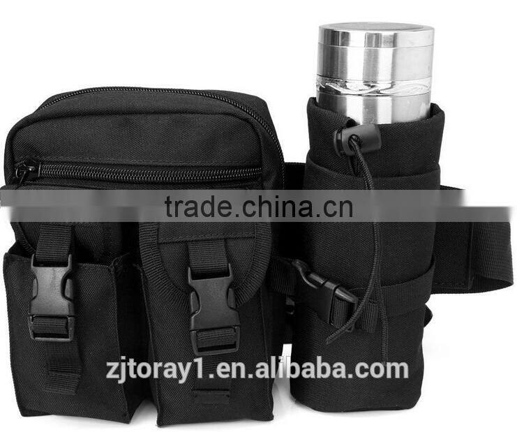 China High Quality Sport Waist Bag With Bottle Holder
