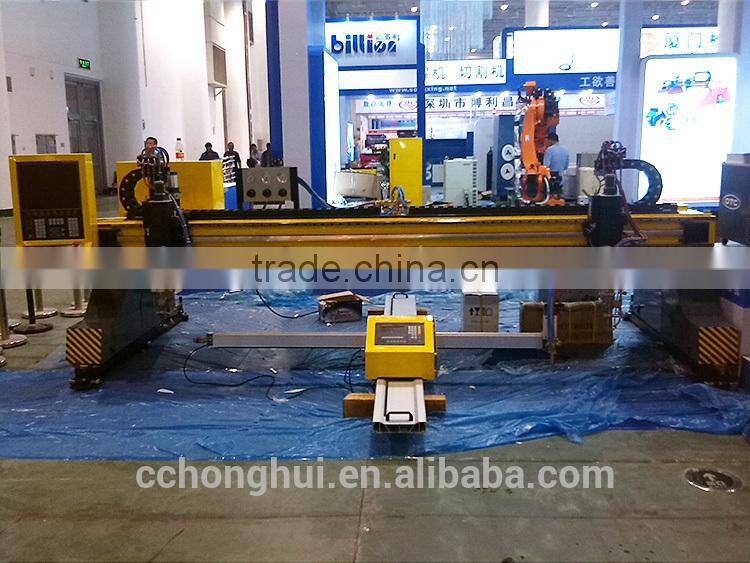 4m*12m heavy gantry cnc cutting machine automatic cut machine excellent performance