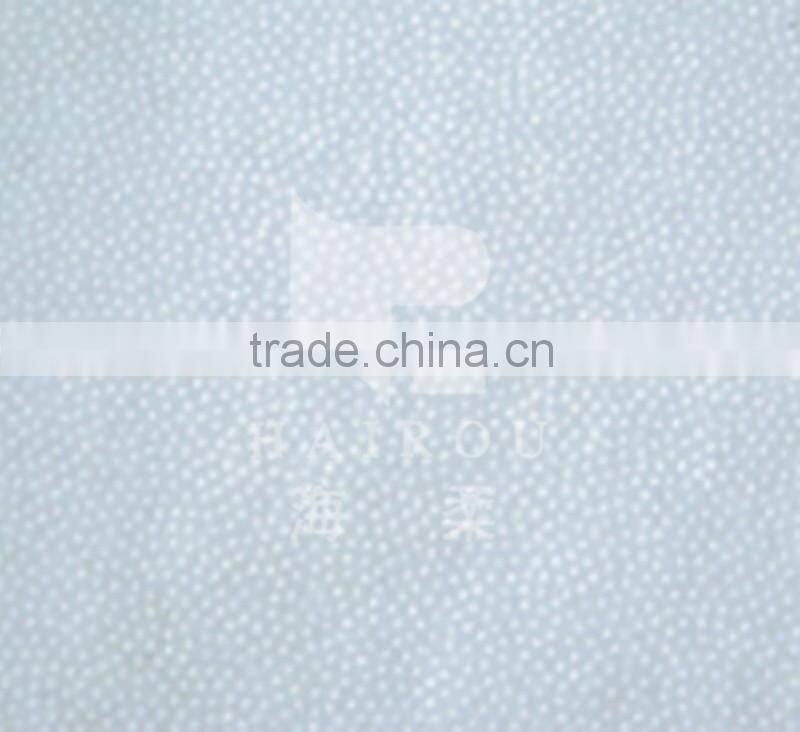 nonwoven PES fabric microdot interlining for garment