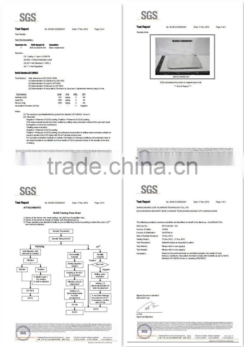 low price hot sell airline catering aluminium foil trays