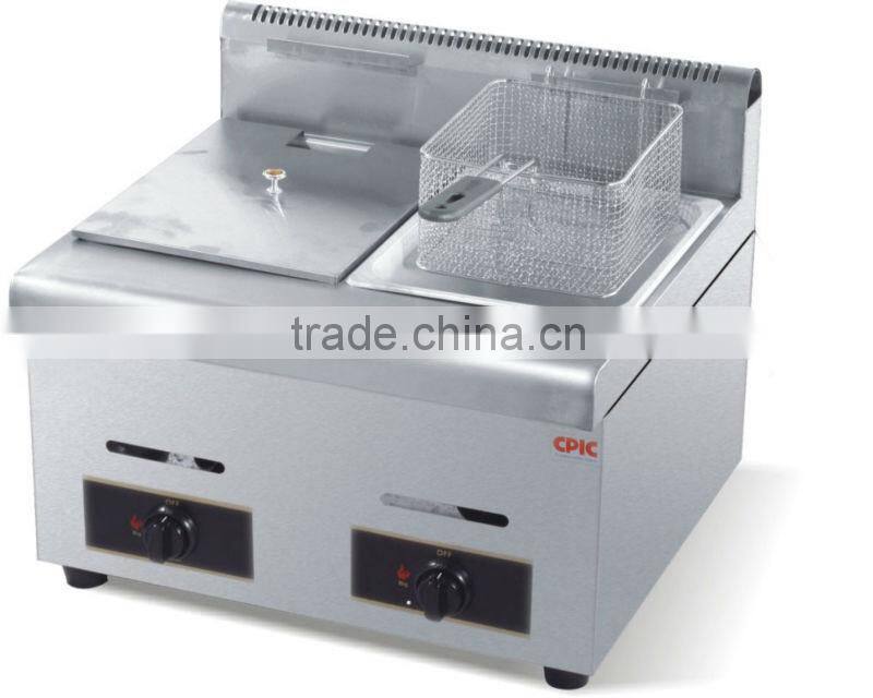 hot sale chip gas pressure fryer
