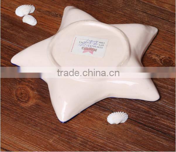 Pentagram Ceramic Candy Fruit Tray M117080