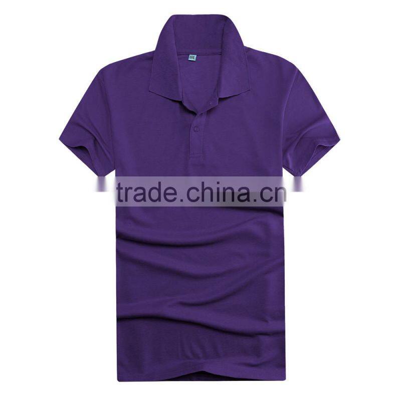 Guangzhou Luoqi Custom Blank Polo/180g 35% Cotton 65% Polyester Unisex Polo/ Summer Casual Short Sleeve Dry Fit Polo
