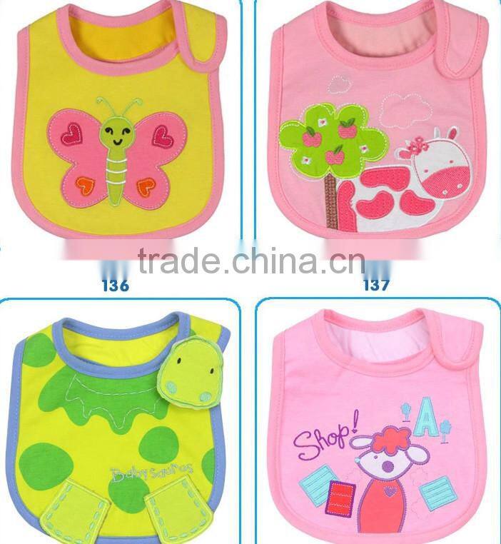 wholesale cotton custom custom bibl print