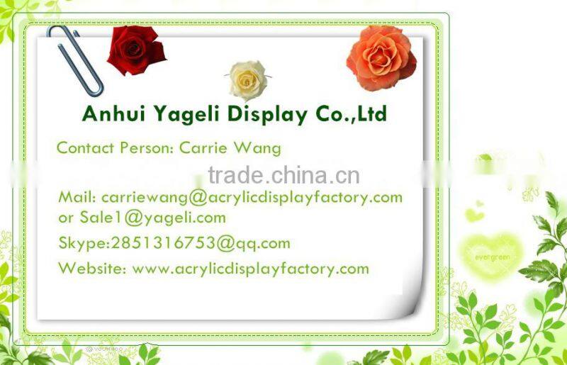 Acrylic photo frame Double-side magnetic crystal clear picture photo frame