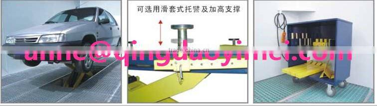 The easy portable scissors hydraulic electrical elevator for auto repair