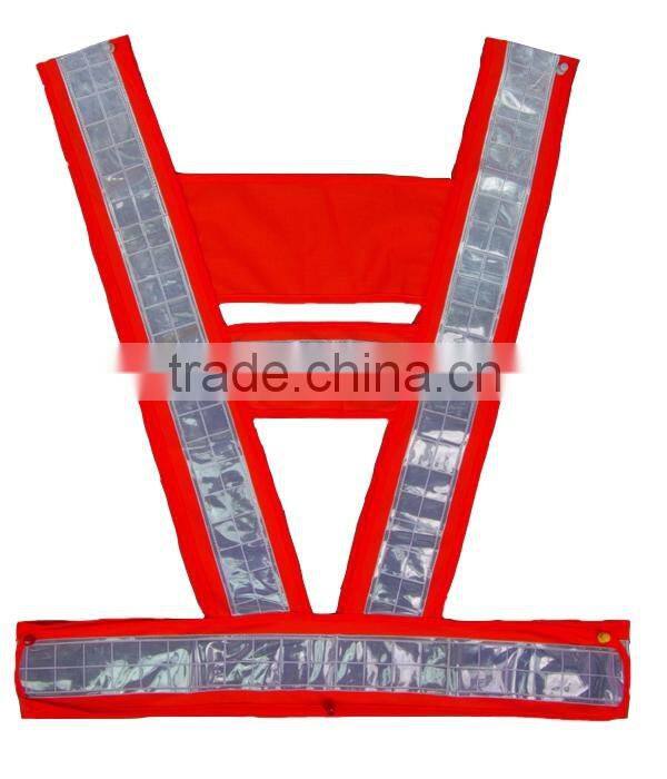 Safety Vest For Running Or Cycling Hi Vis Running Belts Vest Logo Printed