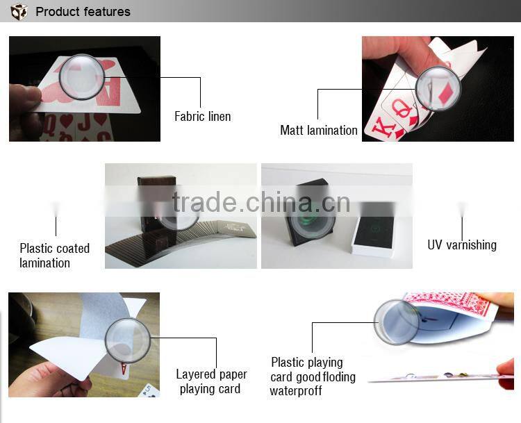 high end cards for blister packaging for advertising promotional gift casino game wholesale