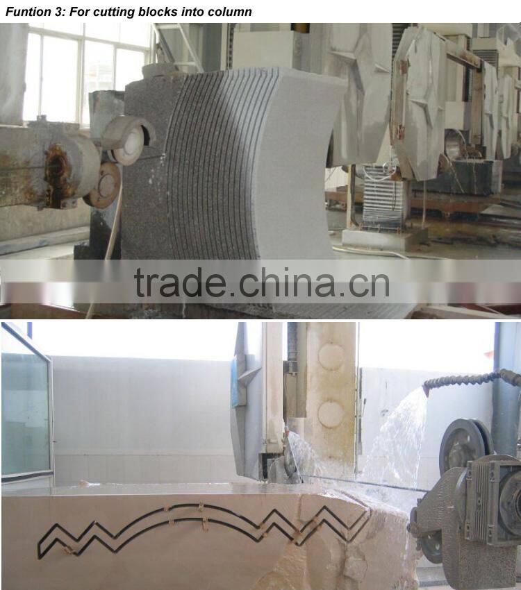 Diamond Wire Saw Granite Block Cutting Machine