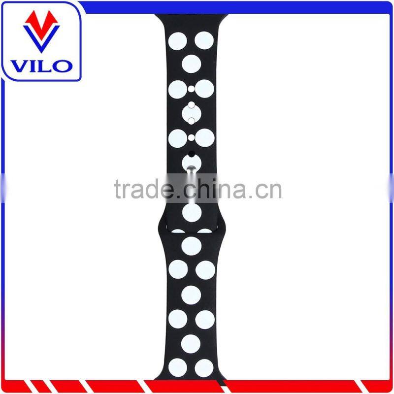 For Apple Watch Best Selling Fashion Design OEM Silicone Watch Strap Watch Band