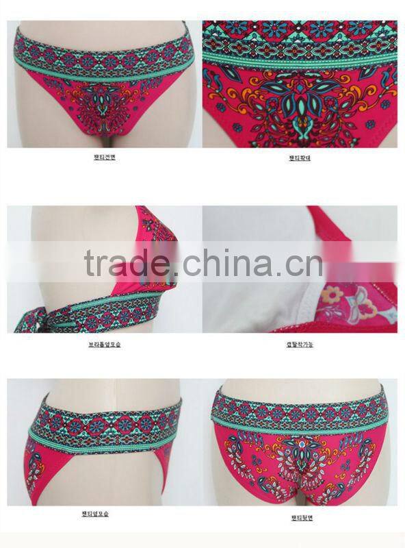 2014 New Fashion Korean Ladies Sexy Swimwear Bikini Summer Beach wear