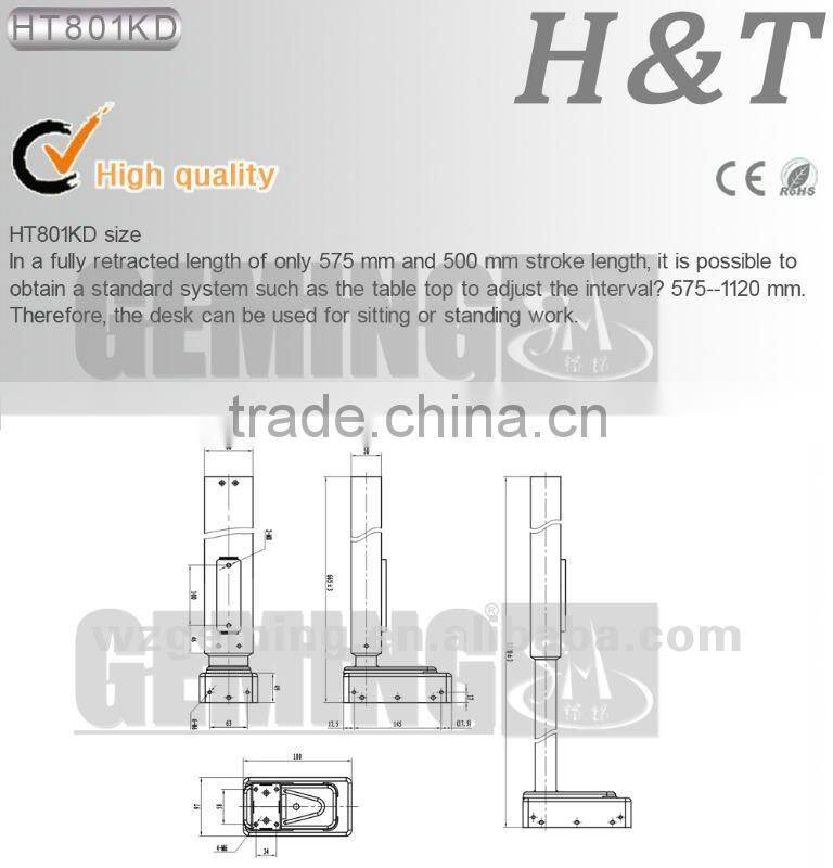 Lifting desk, automatic movements desk, electric lift desk