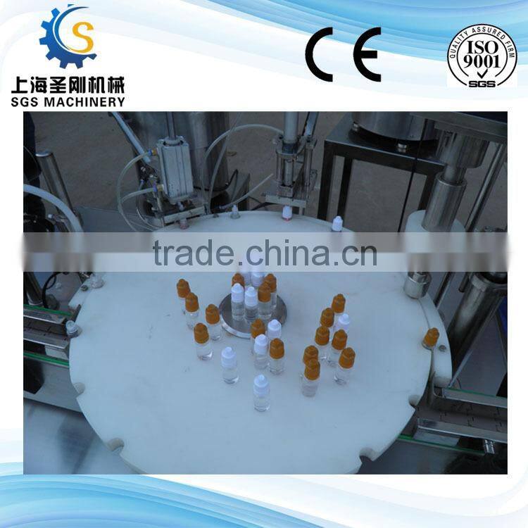 30-50Bottles/min Full Automatic E-liquid Filling Machine