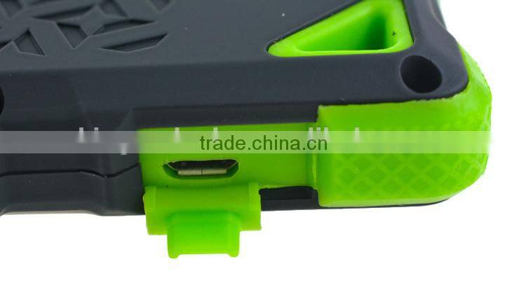With frosted material portable waterproof solar power bank solar charger 8000mah built-in battery