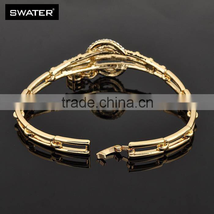 China Supplier Green Gemstone Gold Tassel Necklace Long Set