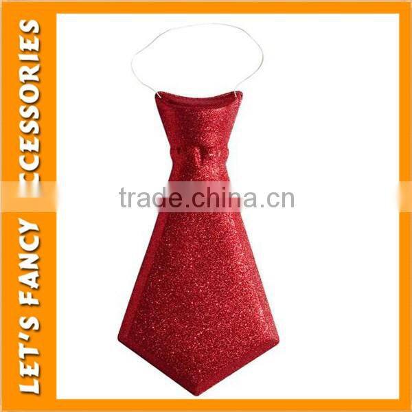 Cheaper plastic ealstic carnival necktie party Neckwear