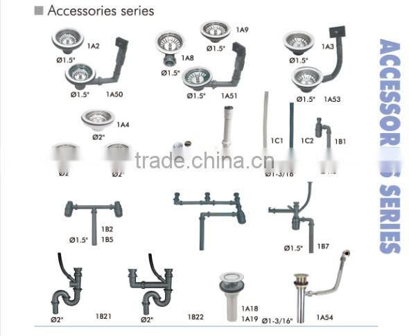 stainless steel kitchen sink for hotel