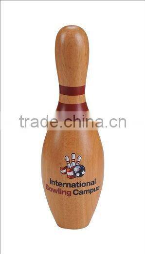 High quality handmade wooden bowling