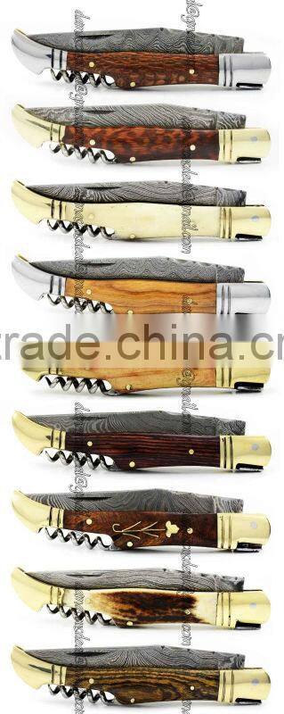 Damascus Steel Laguiole Knife DD-LAK-24