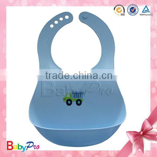 2014 Hot Sale Colorful Plastic Bibs For Toddlers Baby Plastic Bib