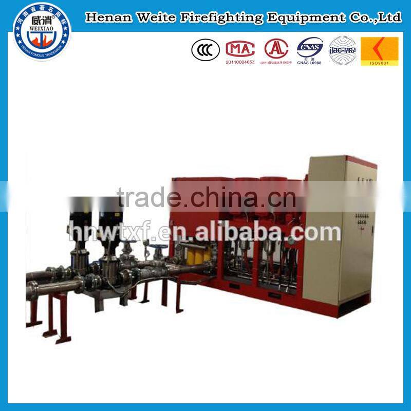 Water spray fire-extinguishing design production